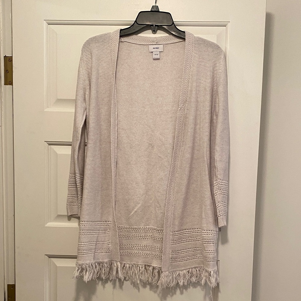 Old Navy Cardigan with Fringe